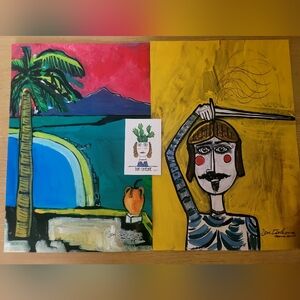 Don Corleone Printed Paintings